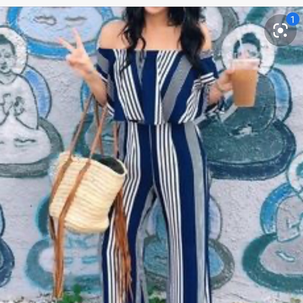 Show me your Mumu stripe crop top